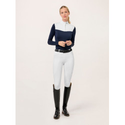 Reitleggings Equestrian Stockholm Premium Damen Weiß Wei&amp;szlig;