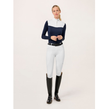 Reitleggings Equestrian Stockholm Premium Damen Weiß Wei&amp;szlig;