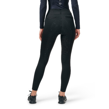 Reitleggings Equestrian Stockholm Supreme Damen Ganz schwarz