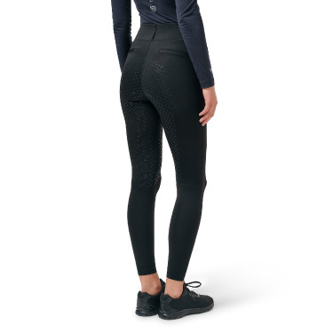 Reitleggings Equestrian Stockholm Supreme Damen Ganz schwarz