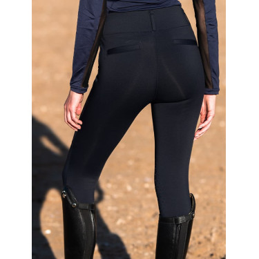 Reitleggings Equestrian Stockholm Supreme Damen Schwarz Edition