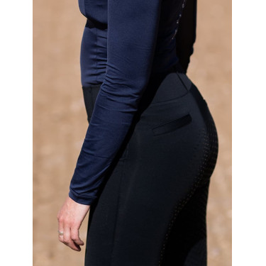 Reitleggings Equestrian Stockholm Supreme Damen Schwarz Edition