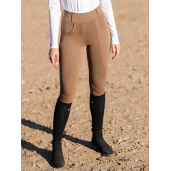Reitleggings Equestrian Stockholm Supreme Damen Champagner Beige