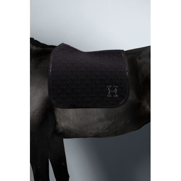 Set Harcour Schabracke Amba und Fliegenhaube Ambroise Schwarz