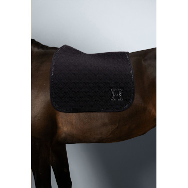 Set Harcour Schabracke Amba und Fliegenhaube Ambroise Schwarz