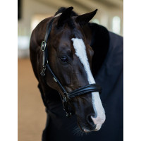 Equestrian Stockholm Anatomic-Lederhalfter mit Glitzer Full Braun Equestrian Stockholm Anatomic-Lederhalfter mit Glitzer Full Braun