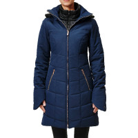 Langer Wintermantel Equestrian Stockholm Denali Damen Lagunenrosa