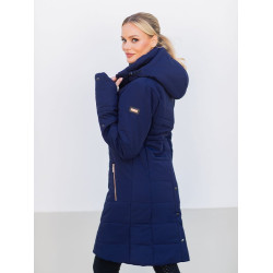 Langer Wintermantel Equestrian Stockholm Denali Damen Lagunenrosa