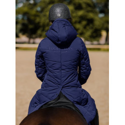 Langer Wintermantel Equestrian Stockholm Denali Damen Lagunenrosa