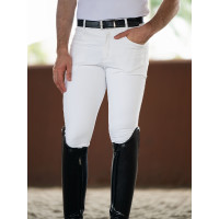 Reithose Equestrian Stockholm Active Herren Weiß Wei&amp;szlig;