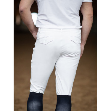 Reithose Equestrian Stockholm Active Herren Weiß Wei&amp;szlig;