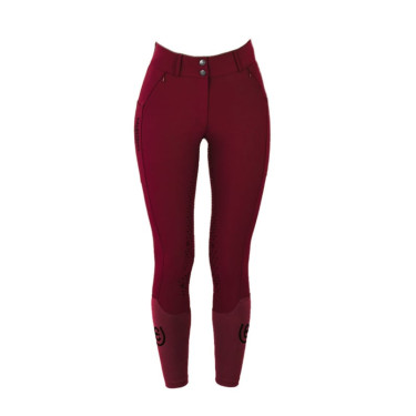 Reithose Equestrian Stockholm Elite Damen Bordeaux