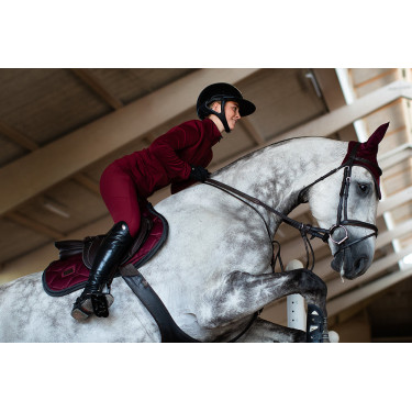 Reithose Equestrian Stockholm Elite Damen Bordeaux