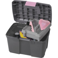 Putzbox Hippo-Tonic Silber / Fuchsie