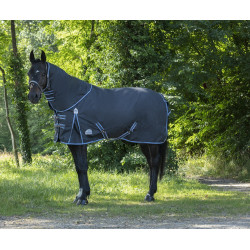 Halsabdeckung Equithème Tyrex 1200 D 0g Grau / Blau Halsabdeckung Equithème Tyrex 1200 D 0g Grau / Blau