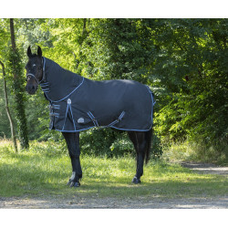 Halsabdeckung Equithème Tyrex 1200 D 0g Grau / Blau Halsabdeckung Equithème Tyrex 1200 D 0g Grau / Blau