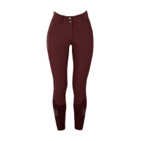 Reithose Equestrian Stockholm Elite Damen Merlot Rot