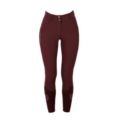 Reithose Equestrian Stockholm Elite Damen Merlot Rot