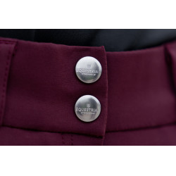 Reithose Equestrian Stockholm Elite Damen Merlot Rot