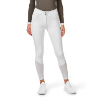 Reithose Equestrian Stockholm Elite Damen Weiße Perfektion Wei&amp;szlig;
