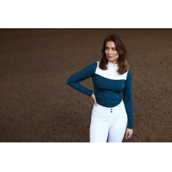 Reithose Equestrian Stockholm Elite Damen Weiße Perfektion