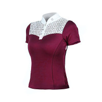 Turnierpolo Equestrian Stockholm Champion Damen Bordeaux Turnierpolo Equestrian Stockholm Champion Damen Bordeaux