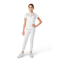 Turnierpolo Equestrian Stockholm Crystal Champion Young Rider Weiß Weiß Turnierpolo Equestrian Stockholm Crystal Champion Young Rider Weiß Weiß