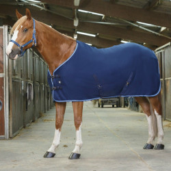 Polarfleece-Decke Riding World mit Kreuzgurten 230 g Polarfleece-Decke Riding World mit Kreuzgurten 230 g