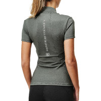 Damen Kurzarm-Poloshirt Illusion Equestrian Stockholm Anemone