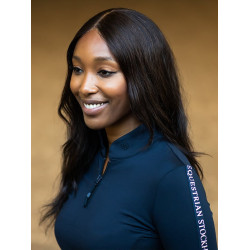 Langarm-Poloshirt Equestrian Stockholm Power Damen Marine moderne Tech Langarm-Poloshirt Equestrian Stockholm Power Damen Marine moderne Tech