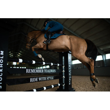 Fesselkopfgamaschen Equestrian Stockholm anatomic Prärieblau