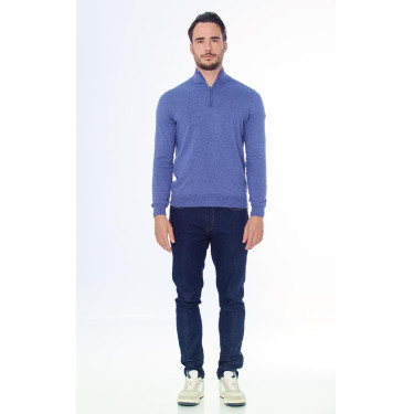 Harcour Pullover Parmo Reithose Grau