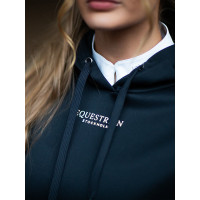 Damen-Hoodie Equestrian Stockholm Ease Marine Marineblau