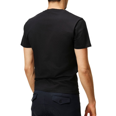 Herren-T-Shirt Equestrian Stockholm mit kurzen Ärmeln Schwarz Herren-T-Shirt Equestrian Stockholm mit kurzen Ärmeln Schwarz