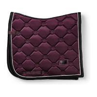 Dressur-Schabracke Equestrian Stockholm Ganz in Schwarz glänzend