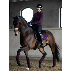 Dressur-Schabracke Equestrian Stockholm Raben-schwarz Dressur-Schabracke Equestrian Stockholm Raben-schwarz