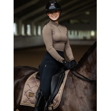 Dressur-Schabracke Equestrian Stockholm Champagner Beige