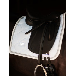 Dressur-Schabracke Equestrian Stockholm Funkelndes Weiß Wei&amp;szlig;