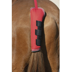 Schweifschoner Equithème Tyrex 1200D Rot / Grau