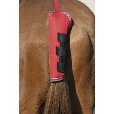 Schweifschoner Equithème Tyrex 1200D Rot / Grau