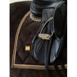 Dressur-Schabracke Equestrian Stockholm Goldbraun
