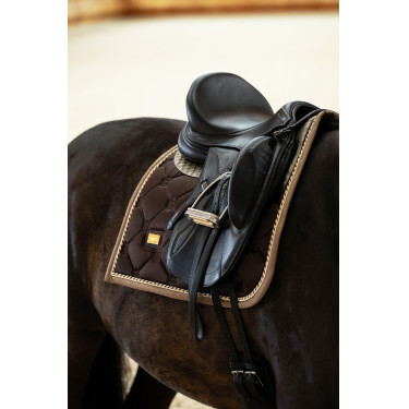 Dressur-Schabracke Equestrian Stockholm Goldbraun