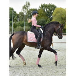 Dressur-Schabracke Equestrian Stockholm Rosa Perle