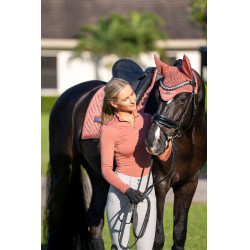 Moderne Dressurschabracke Equestrian Stockholm Koralle Rosa
