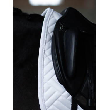 Moderne Dressurschabracke Equestrian Stockholm Weiße Perfektion Wei&amp;amp;amp;amp;amp;amp;szlig;
