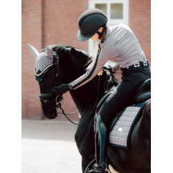 Dressurschabracke Equestrian Stockholm Performance Sportlicher blauer Eschenholz-Sattelbaum Dressurschabracke Equestrian Stockholm Performance Sportlicher blauer Eschenholz-Sattelbaum