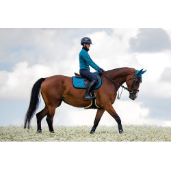 Equestrian Stockholm Springsatteldecke Auroreblau