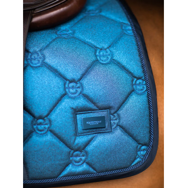 Equestrian Stockholm Springsatteldecke Prärie Blau