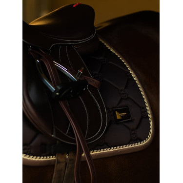 Equestrian Stockholm Springsatteldecke Goldbraun