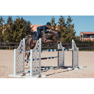 Equestrian Stockholm Springsatteldecke Mitternachtsblau Marineblau